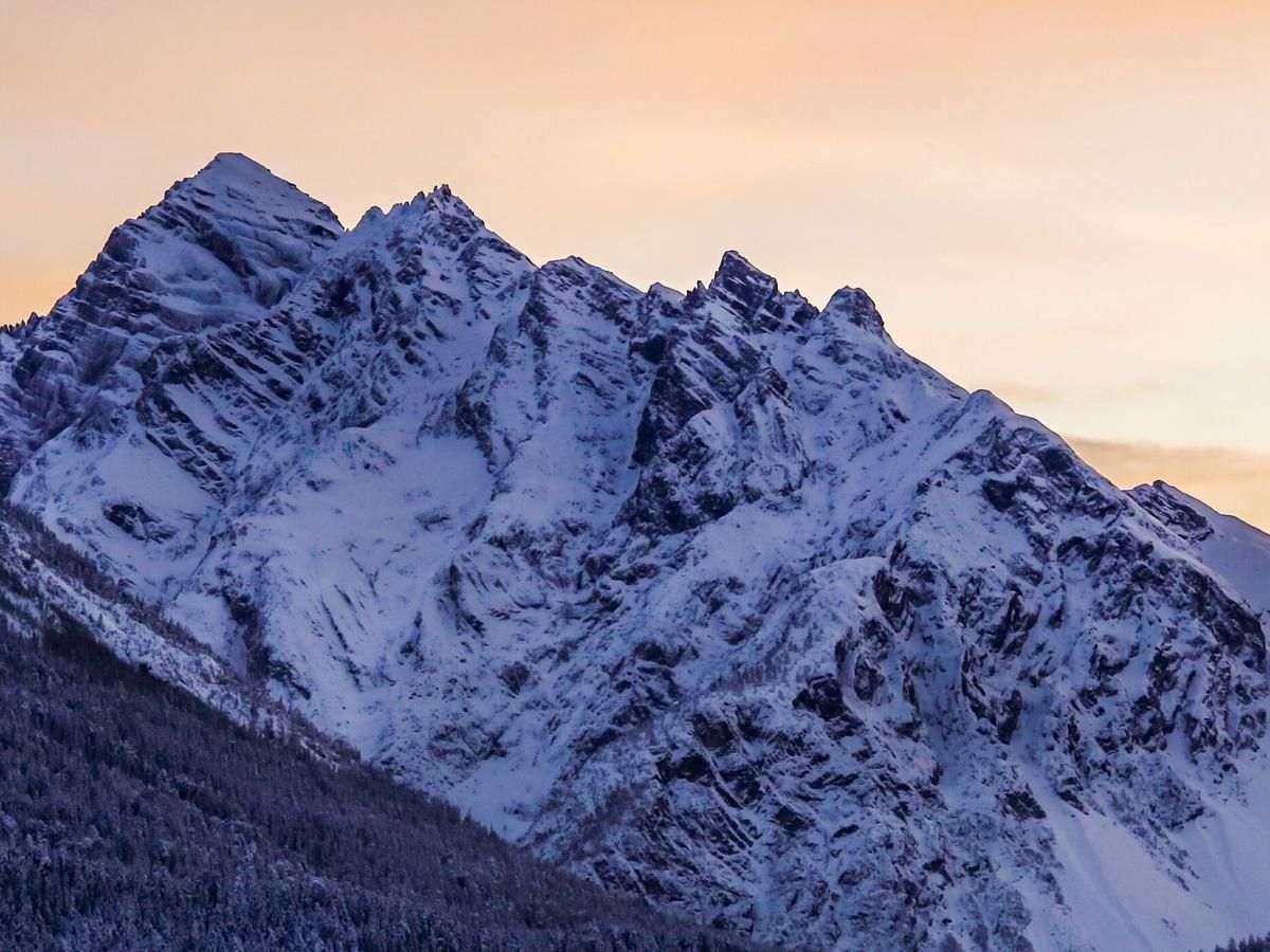 Engadin, Berge